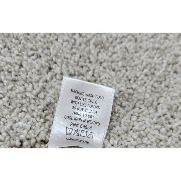 Harper Womens Overalls Dress M Olive Green Button Front Mini Pockets DLBST25 - Picture 6 of 15